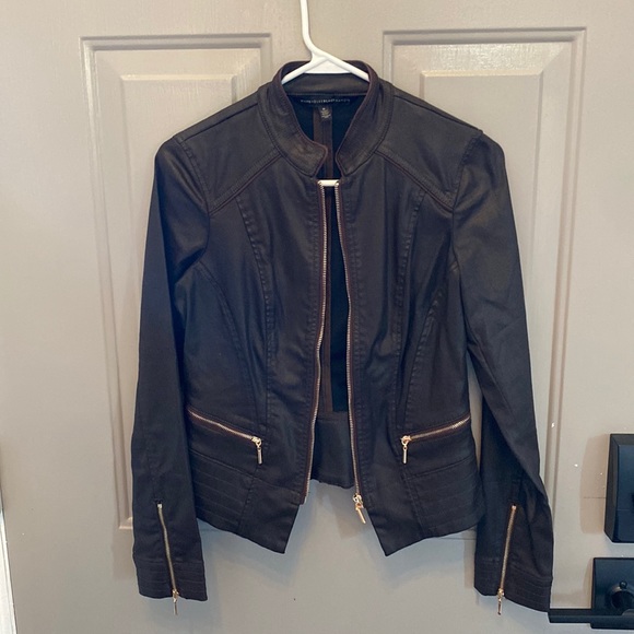 white-house-black-market-jackets-coats-brown-leather-jacket-white